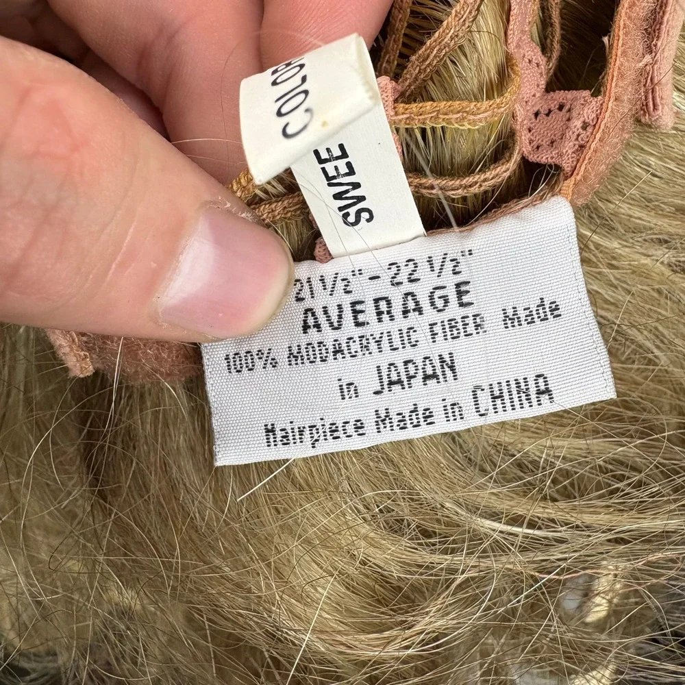 Statements by TWC Mystery Sweet Blonde‎ Curly Wig Modacrylic Fiber Average Size